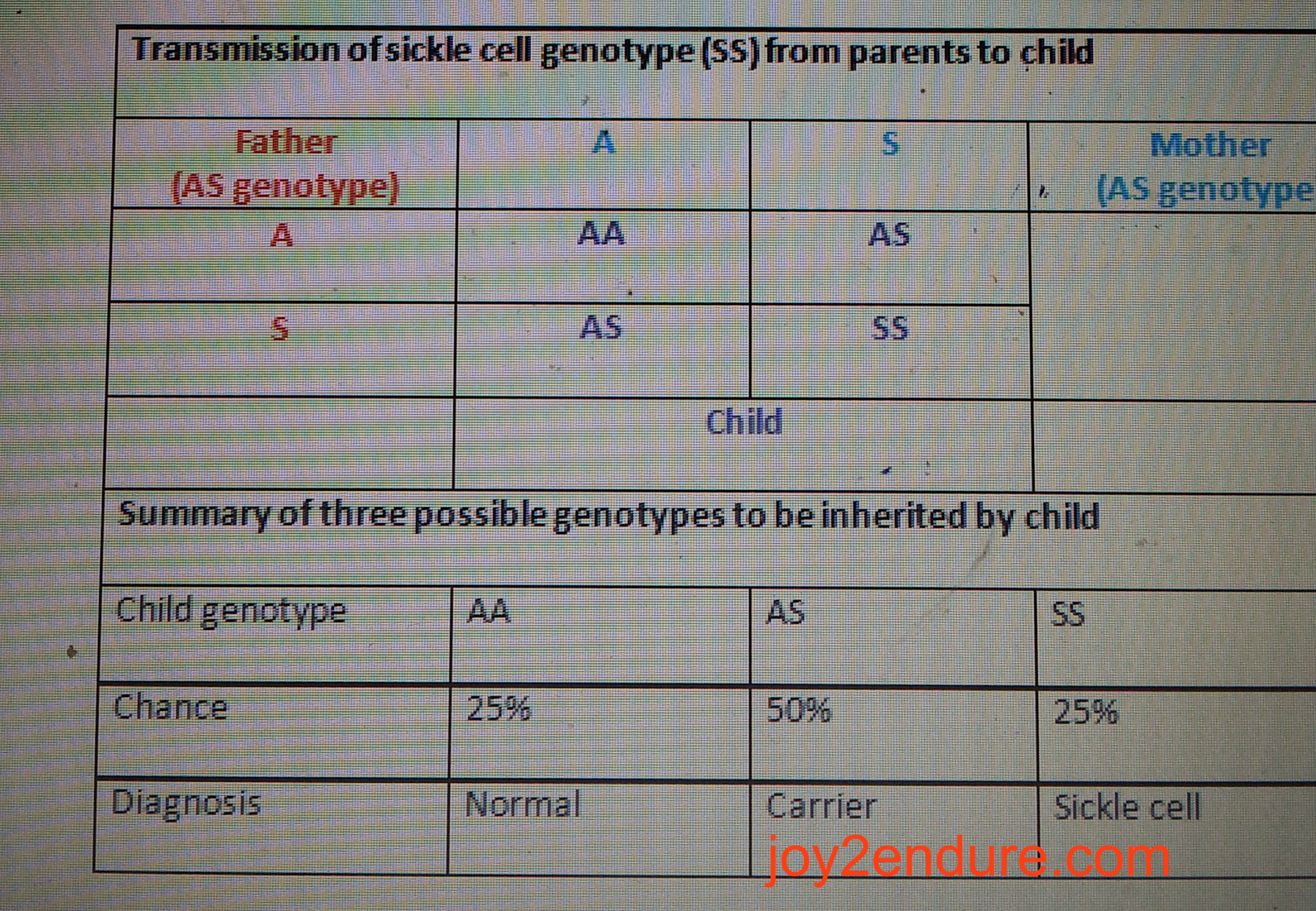 SICKLE CELL AWARENESS: Why It is Important to Know Your Genotype.